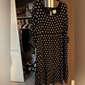 Joanie Polka Dot Dress